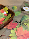 Sticky Notes Oak leaves Summer Green