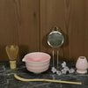 5 piece Pink Ceramic Matcha WhiskSet