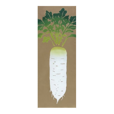 Tenugui Radish Towel WAFUKA