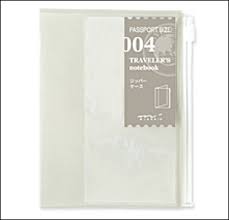 Notebook Passport Size 004 Card and Zipper File - Mimoto Japanese Homewares & Design