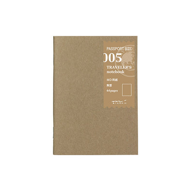 Traveler's Notebook Passport Size 005 Lined - Mimoto Japanese Homewares & Design