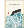 Whale Birthday Wishes Die-Cut Card