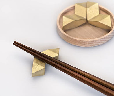 Crystal Chopstick Rests - Set of 3
