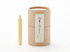 Rice Wax Candle Gift Set with a black candle stand - Mimoto Japanese Homewares & Design