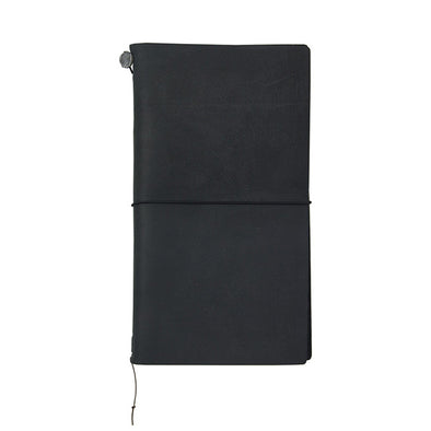 Traveler's Notebook Leather Large Black - Mimoto Japanese Homewares & Design