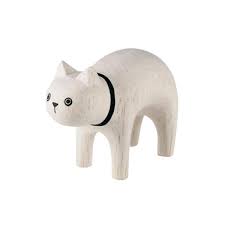 T-Lab Pole Pole Cat White - Mimoto Japanese Homewares & Design