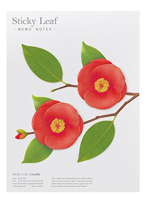 Sticky Notes Camellia Red