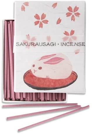 Natural Japanese Incense Stick SAKURA USAGI Cherry Blossom
