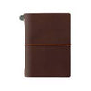 Traveler's Notebook Leather Passport Size Black - Mimoto Japanese Homewares & Design